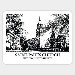 Saint Paul's Church National Historic Site Magnet
